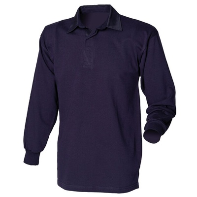 Front Row Men's Long Sleeve Classic Rugby Shirt