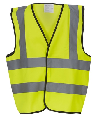 YOKO Kids Hi-vis 2 B&B Waistcoat (HVW100CH)