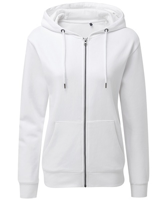 Asquith & Fox Women's Zip-Through Organic Hoodie