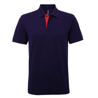 Asquith & Fox Men's Contrast Polo