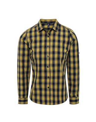 Premier Ladies Long Sleeve 'Mulligan' Check Shirt