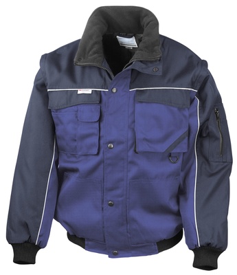 Result Work-Guard Zip Sleeve Heavy-Duty Pilot Jacket