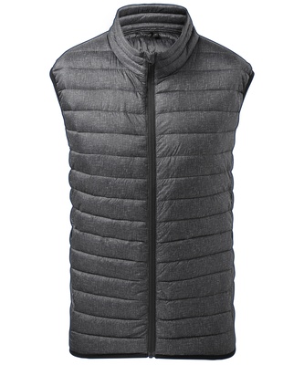 2786 Melange Padded Gilet