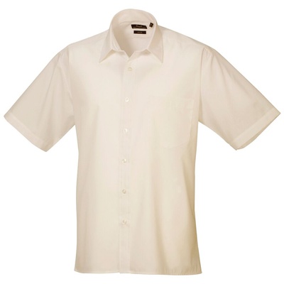 Premier Men's Short Sleeve Poplin Shirt