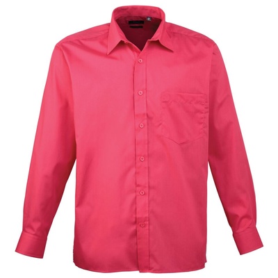 Premier Men's Long Sleeve Poplin Shirt