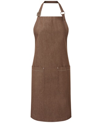 Premier Cotton Denim Bib Apron, Organic and Fairtrade Certified