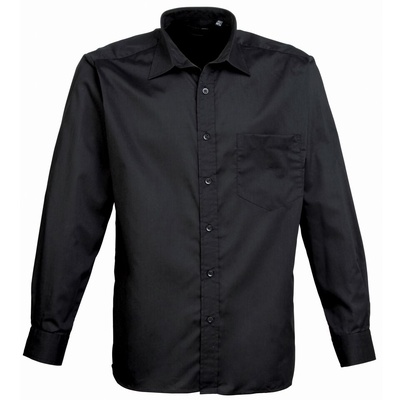 Premier Men's Long Sleeve Poplin Shirt