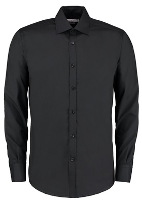 Kustom Kit Slim Fit Business Shirt Long Sleeve