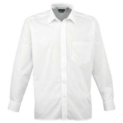 Premier Men's Long Sleeve Poplin Shirt