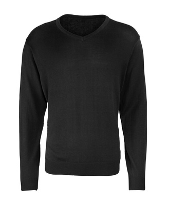 Premier Men's V-neck Knitted Sweater