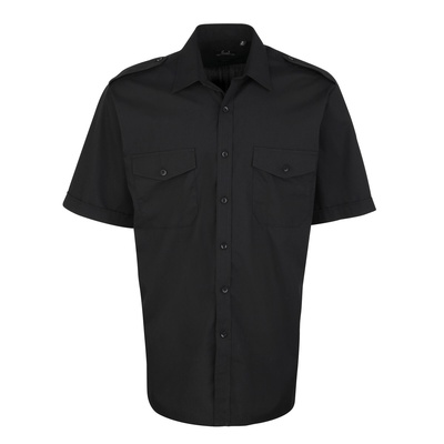 Premier Men's Short Sleeve Pilot Shirt