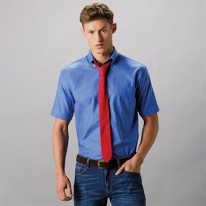 Kustom Kit Workplace Oxford Shirt Short Sleeved