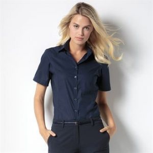 Kustom Kit Women's Business Shirt Short Sleeved