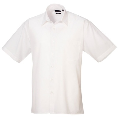 Premier Men's Short Sleeve Poplin Shirt