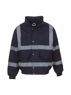 YOKO Hi-Vis Classic Bomber Jacket (HVP211)