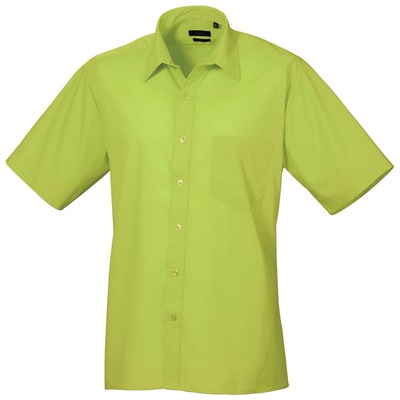 Premier Men's Short Sleeve Poplin Shirt