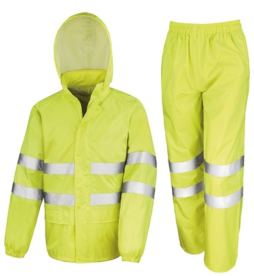 Result High-viz Waterproof Suit