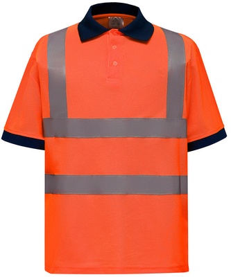 YOKO Hi-Vis Short Sleeve Polo (HVJ210)