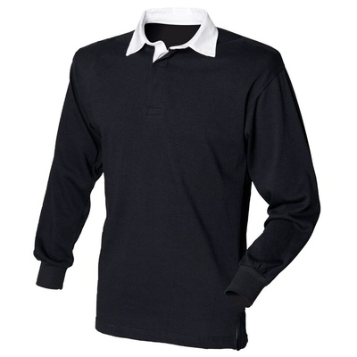 Front Row Men's Long Sleeve Classic Rugby Shirt