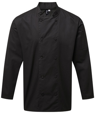 Premier Chef's Coolchecker Long Sleeve Jacket with Mesh Back Panel