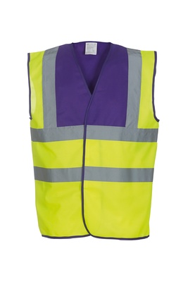 YOKO Hi-Vis 2-Band-and-Braces Waistcoat (HVW100)