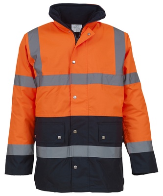 YOKO Hi-vis Two-Tone Motorway Jacket (HVP302)