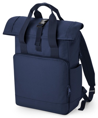 BagBase Recycled Twin Handle Roll-top Laptop Backpack