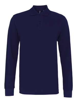 Asquith & Fox Men's Classic Fit Long Sleeved Polo