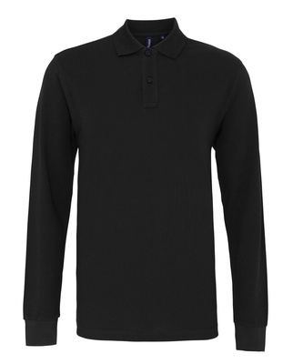 Asquith & Fox Men's Classic Fit Long Sleeved Polo