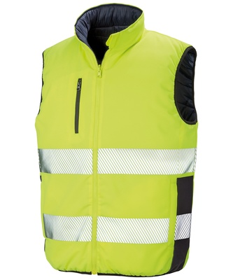 Result Safeguard Reversible Soft Padded Gilet R332X