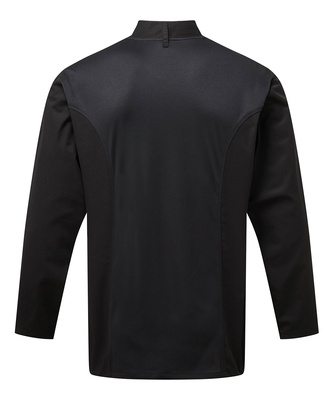 Premier Chef's Coolchecker Long Sleeve Jacket with Mesh Back Panel