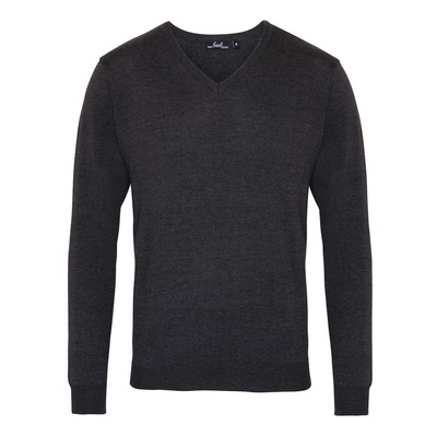 Premier Men's V-neck Knitted Sweater