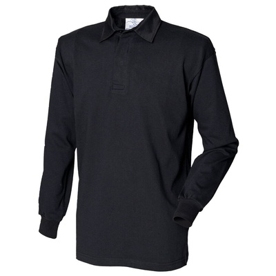 Front Row Men's Long Sleeve Classic Rugby Shirt