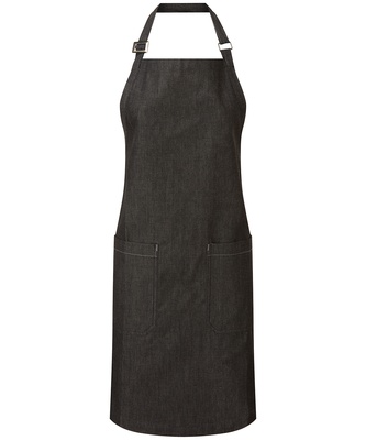 Premier Cotton Denim Bib Apron, Organic and Fairtrade Certified