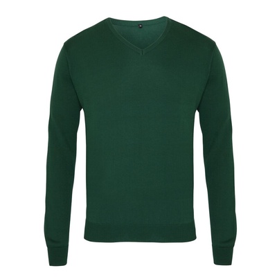 Premier Men's V-neck Knitted Sweater