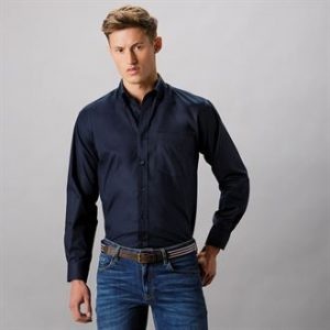 Kustom Kit Workplace Oxford Shirt Long Sleeved