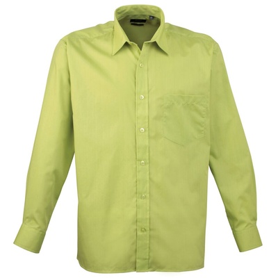 Premier Men's Long Sleeve Poplin Shirt