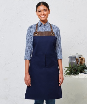 Premier Espresso Bib Apron