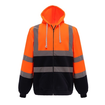 YOKO Hi-Vis Zip Hoodie (HVK07)