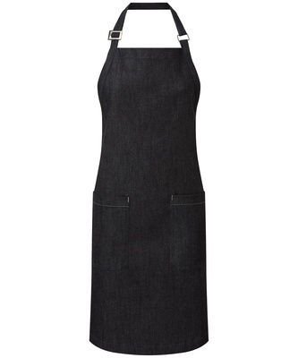 Premier Cotton Denim Bib Apron, Organic and Fairtrade Certified