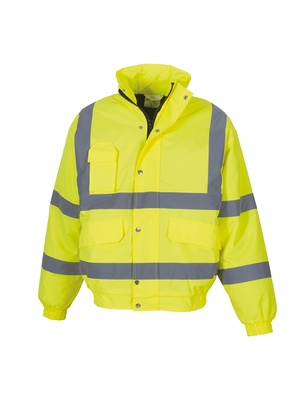 YOKO Hi-Vis Classic Bomber Jacket (HVP211)