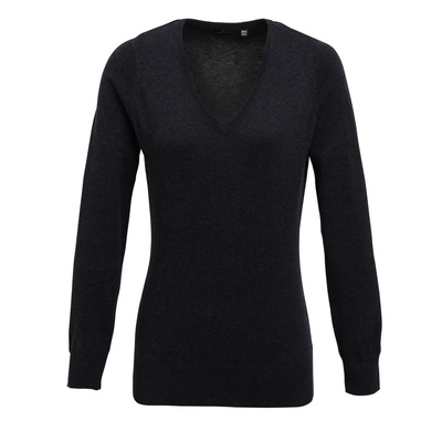 Premier Women's V-neck Knitted Sweater