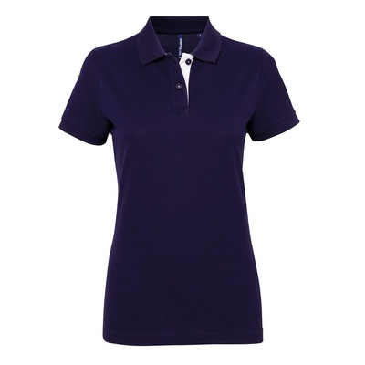 Asquith & Fox Women's Contrast polo