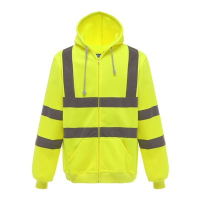 YOKO Hi-Vis Zip Hoodie (HVK07)