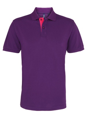 Asquith & Fox Men's Contrast Polo