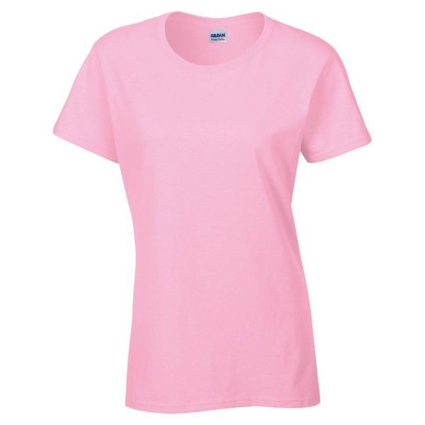 Gildan light outlet pink t shirt