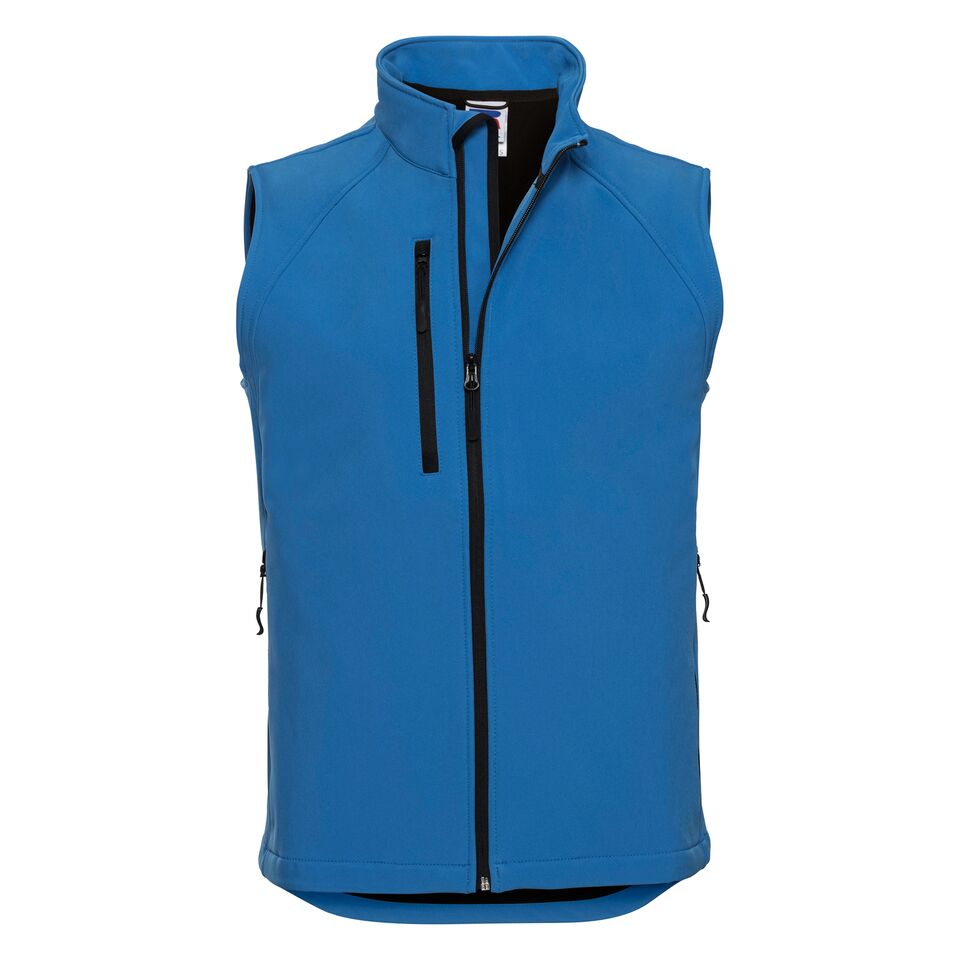Russell Men’s Softshell Gilet – Color Coded