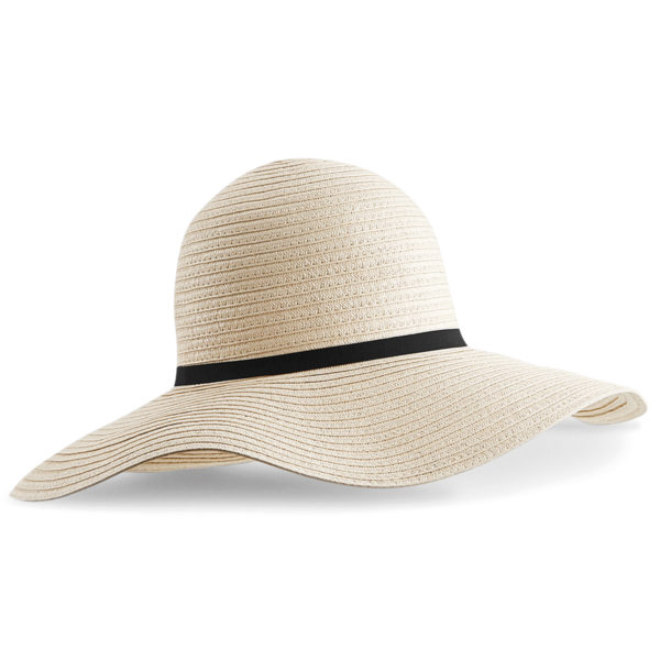 Beechfield Marbella Wide Brimmed Sun Hat – Color Coded